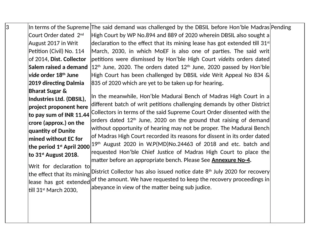 Presentation for Obtaining “Terms of Reference – - slide 14 of 32