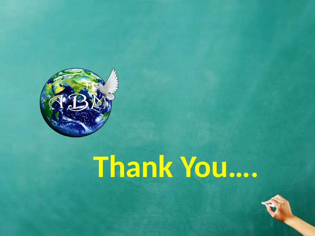 Presentation for Obtaining “Terms of Reference – - slide 32 of 32
