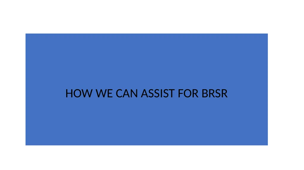 PRESENTATION ON ESG & BRSR – OPPORTUNITIES FOR - slide 90 of 91