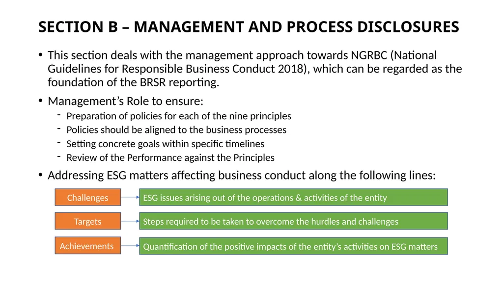 PRESENTATION ON ESG & BRSR – OPPORTUNITIES FOR - slide 53 of 91