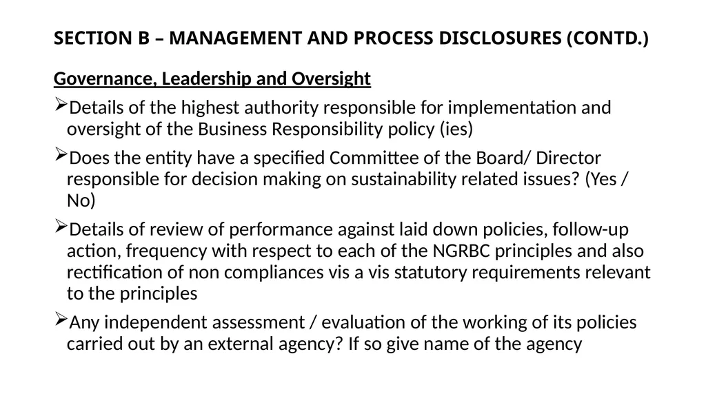 PRESENTATION ON ESG & BRSR – OPPORTUNITIES FOR - slide 55 of 91