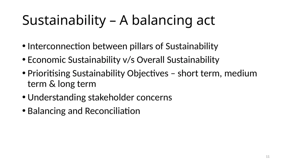 PRESENTATION ON ESG & BRSR – OPPORTUNITIES FOR - slide 11 of 91