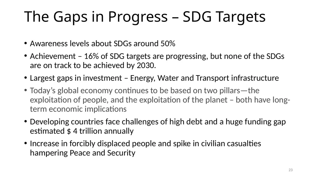 PRESENTATION ON ESG & BRSR – OPPORTUNITIES FOR - slide 23 of 91