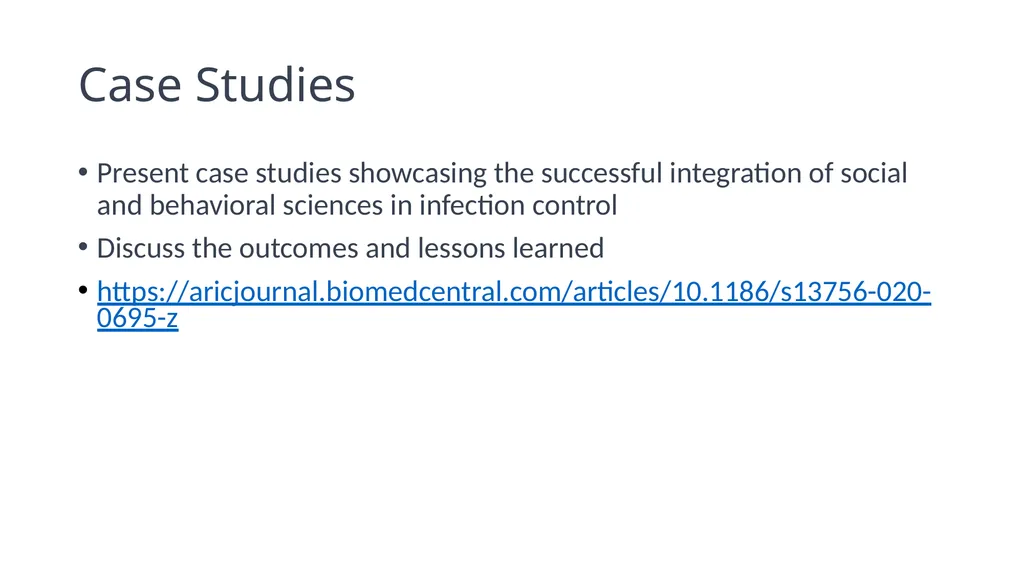 Infection Control and Prevention through a Social - slide 49 of 62