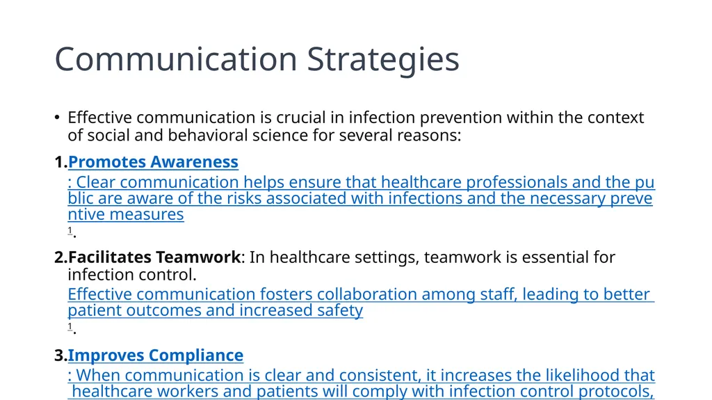 Infection Control and Prevention through a Social - slide 37 of 62