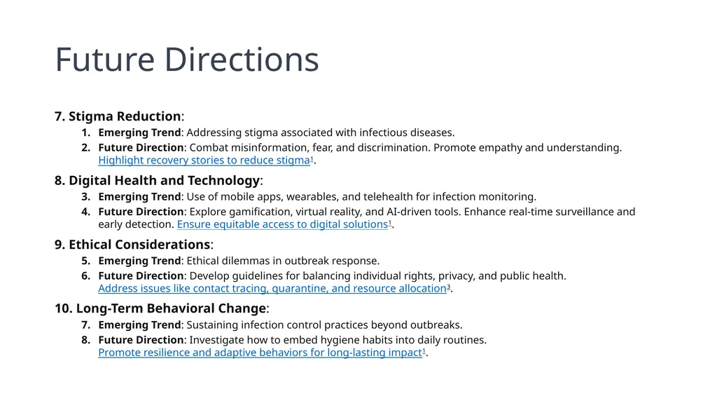 Infection Control and Prevention through a Social - slide 58 of 62