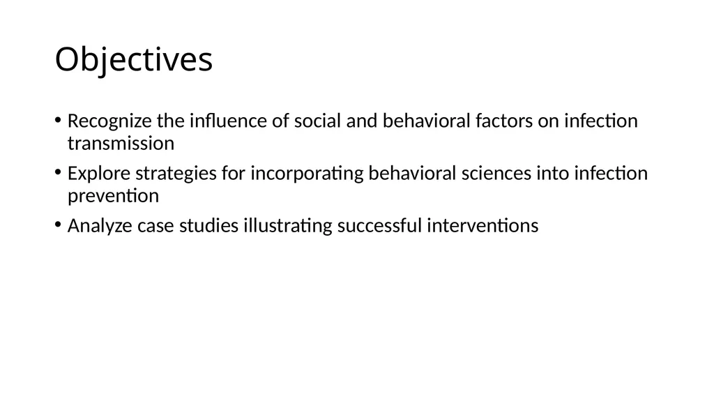 Infection Control and Prevention through a Social - slide 4 of 62