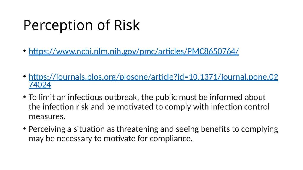 Infection Control and Prevention through a Social - slide 9 of 62