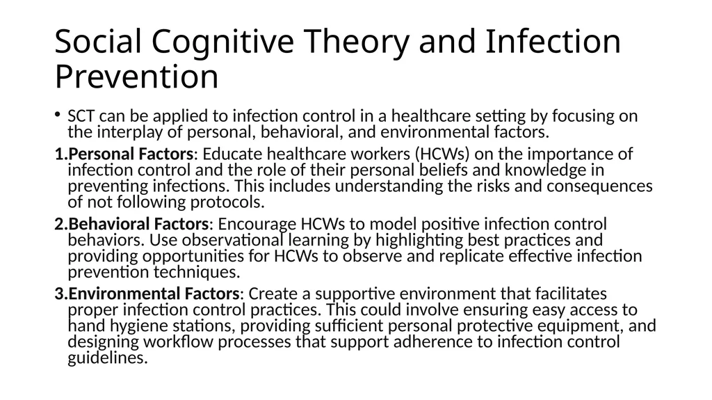Infection Control and Prevention through a Social - slide 20 of 62