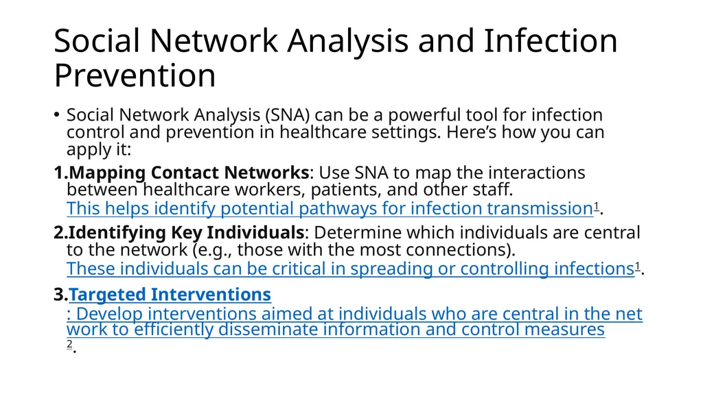 Infection Control and Prevention through a Social - slide 34 of 62