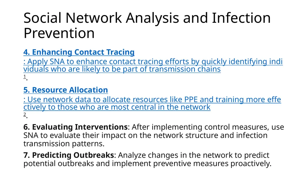 Infection Control and Prevention through a Social - slide 35 of 62