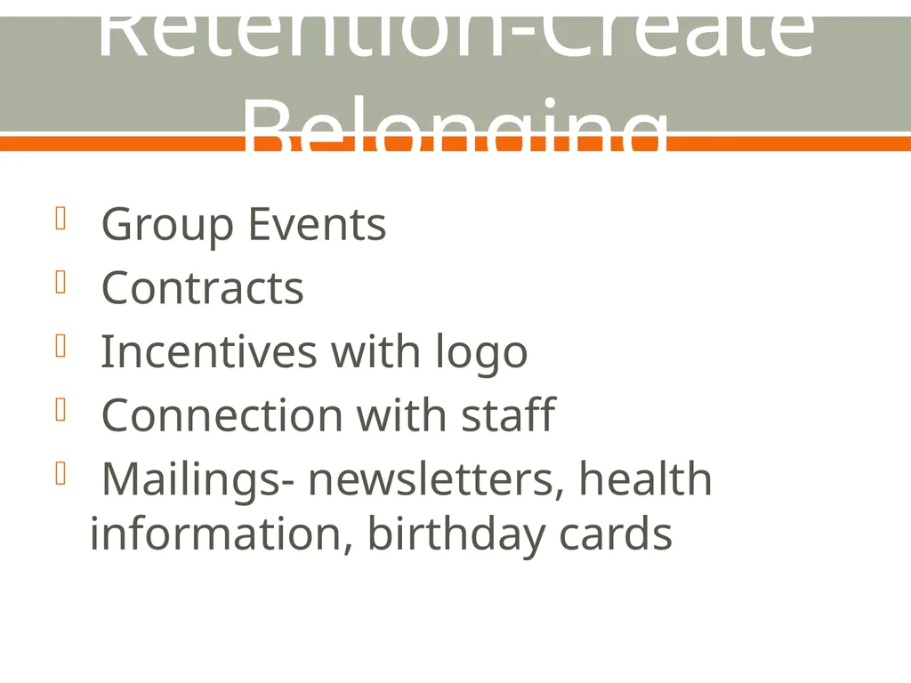 Retaining Participants Shandiin Begay, MPH - slide 19 of 24