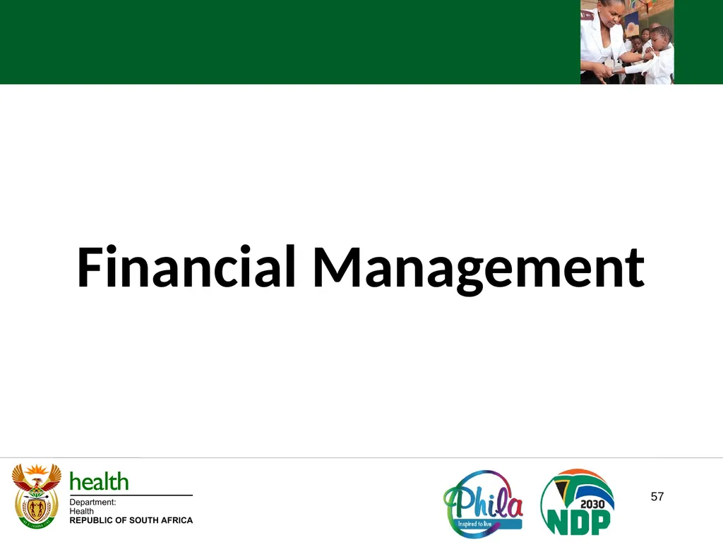 PRESENTATION TO PORTFOLIO COMMITTEE ON HEALTH - slide 57 of 77