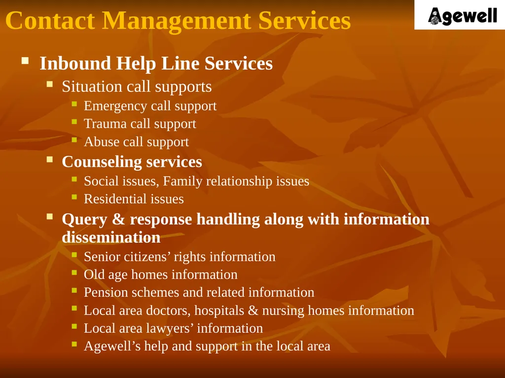 Agewell Foundation, India In Special Consultative - slide 21 of 26