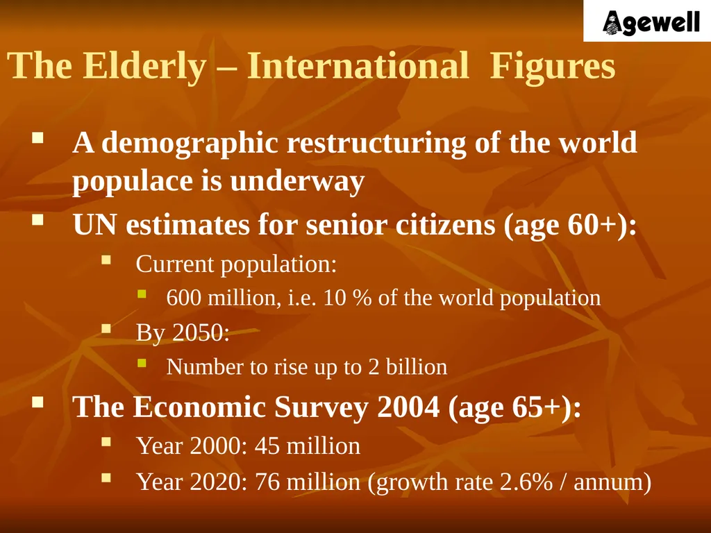Agewell Foundation, India In Special Consultative - slide 7 of 26