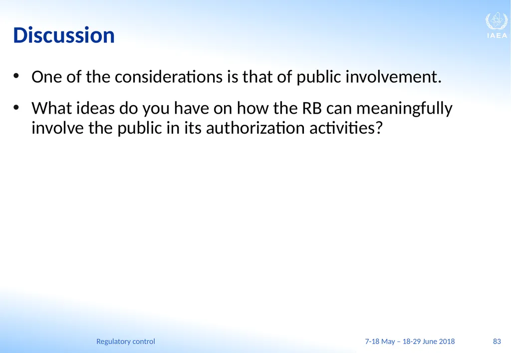 Regulatory control C.A. (Chuck) McDermott, P.Eng. - slide 83 of 149