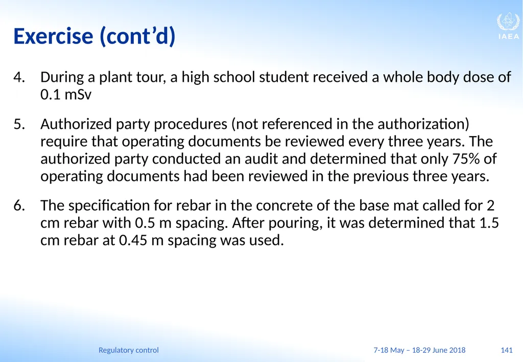 Regulatory control C.A. (Chuck) McDermott, P.Eng. - slide 141 of 149