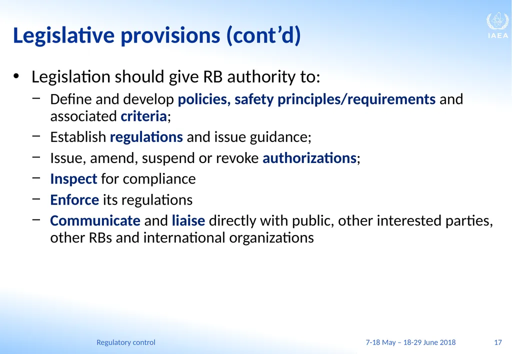 Regulatory control C.A. (Chuck) McDermott, P.Eng. - slide 17 of 149