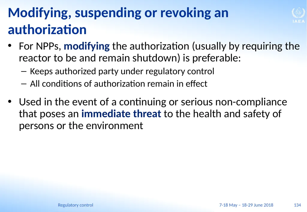 Regulatory control C.A. (Chuck) McDermott, P.Eng. - slide 134 of 149