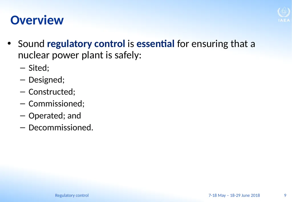 Regulatory control C.A. (Chuck) McDermott, P.Eng. - slide 9 of 149