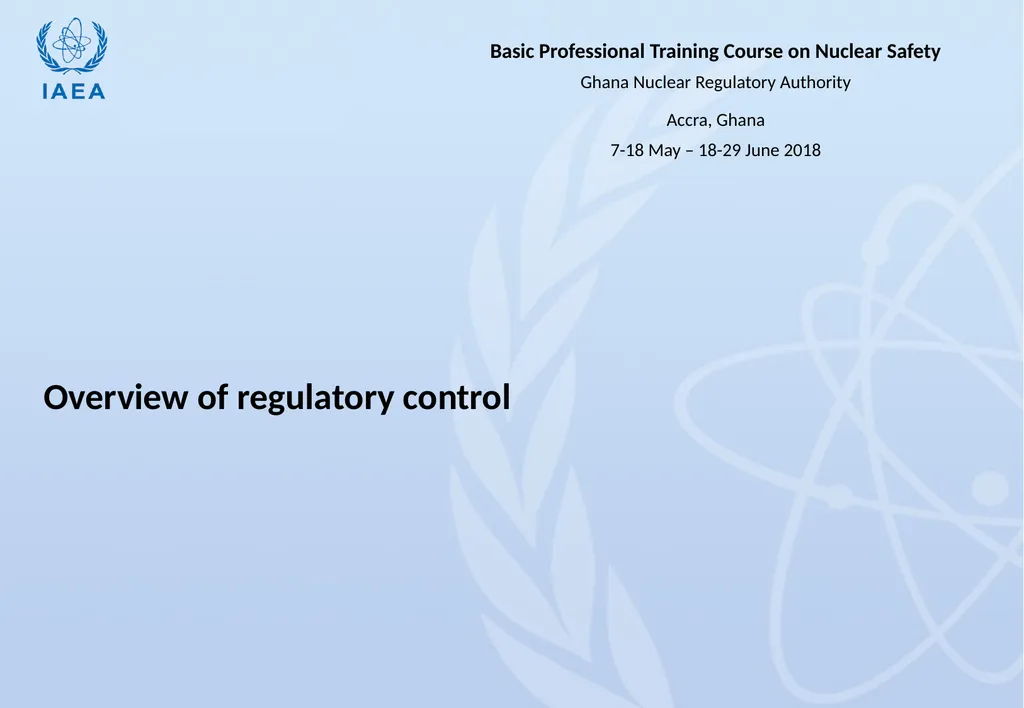 Regulatory control C.A. (Chuck) McDermott, P.Eng. - slide 8 of 149