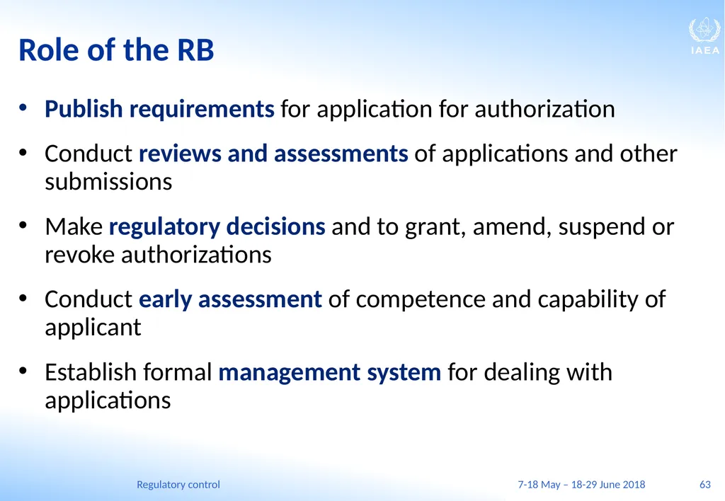Regulatory control C.A. (Chuck) McDermott, P.Eng. - slide 63 of 149