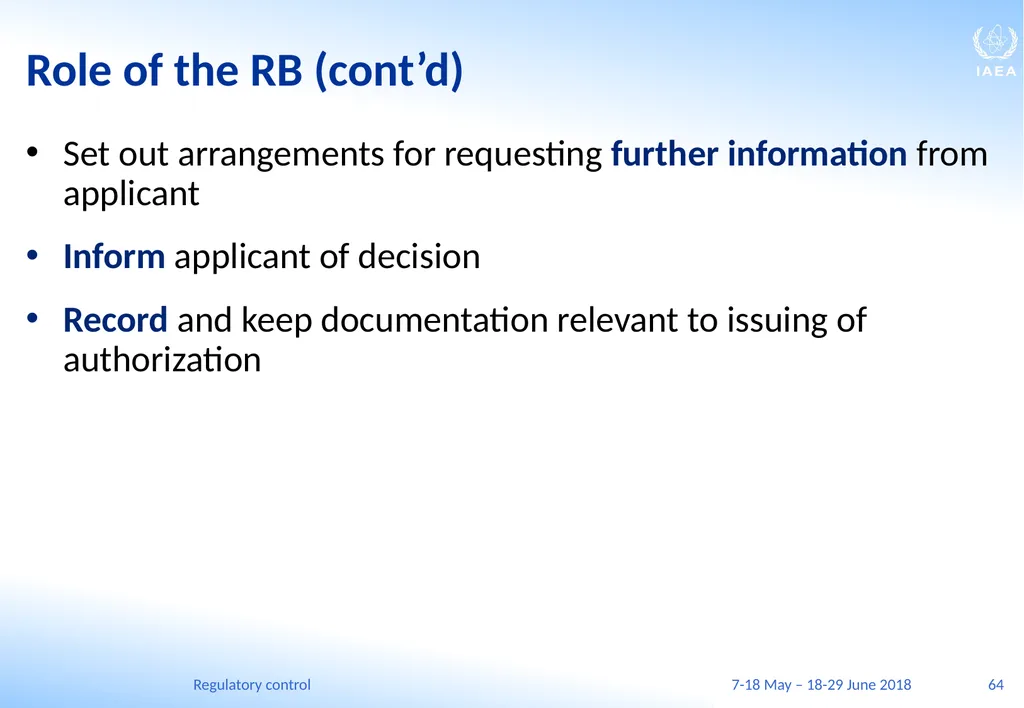 Regulatory control C.A. (Chuck) McDermott, P.Eng. - slide 64 of 149