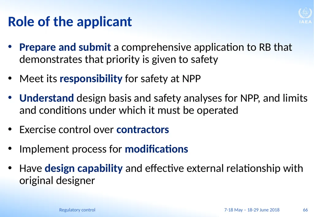 Regulatory control C.A. (Chuck) McDermott, P.Eng. - slide 66 of 149
