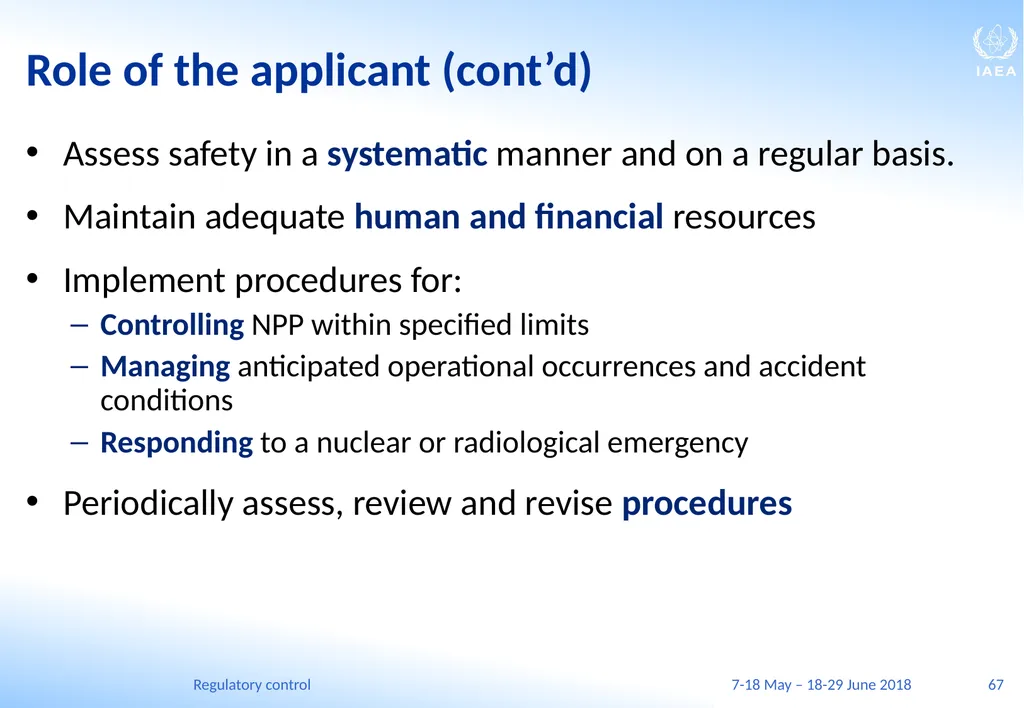 Regulatory control C.A. (Chuck) McDermott, P.Eng. - slide 67 of 149