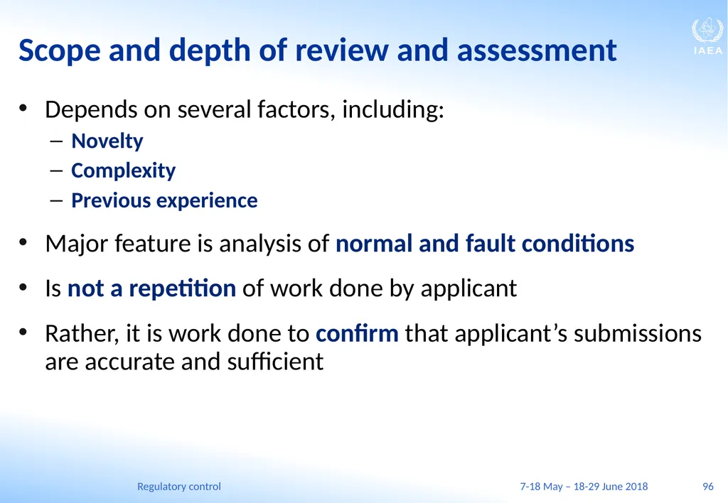 Regulatory control C.A. (Chuck) McDermott, P.Eng. - slide 96 of 149