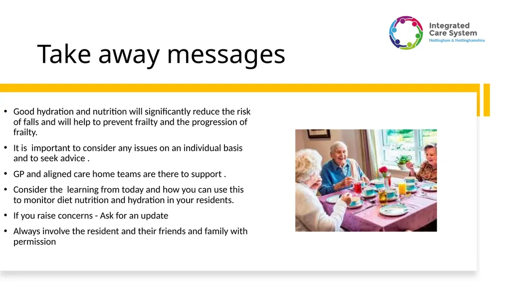 Nutrition, Hydration, Frailty and Falls Victoria - slide 16 of 17