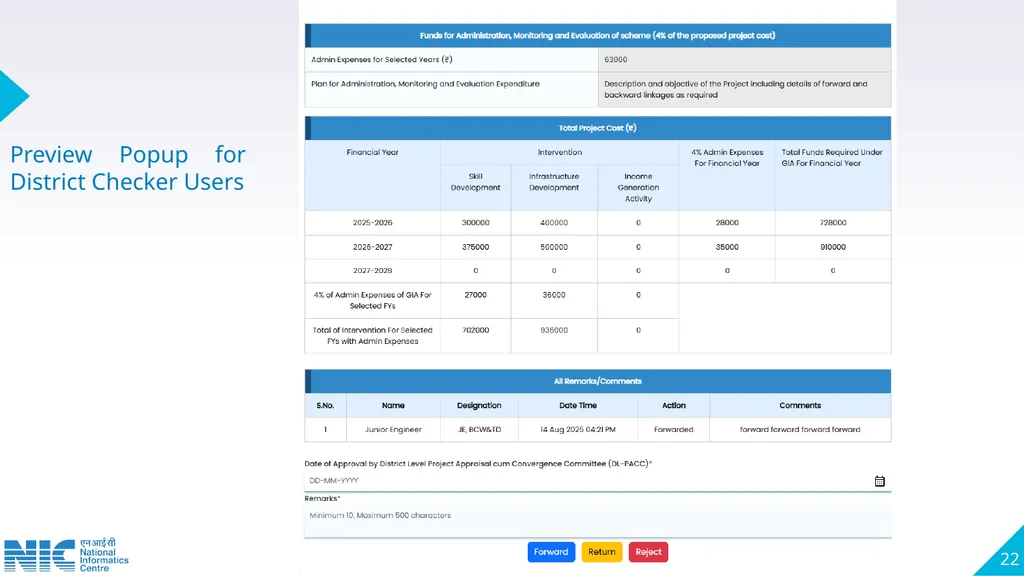 Technical Presentation on Pradhan Mantri Anusuchit - slide 22 of 81