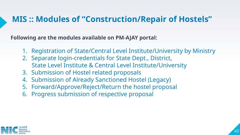 Technical Presentation on Pradhan Mantri Anusuchit - slide 60 of 81
