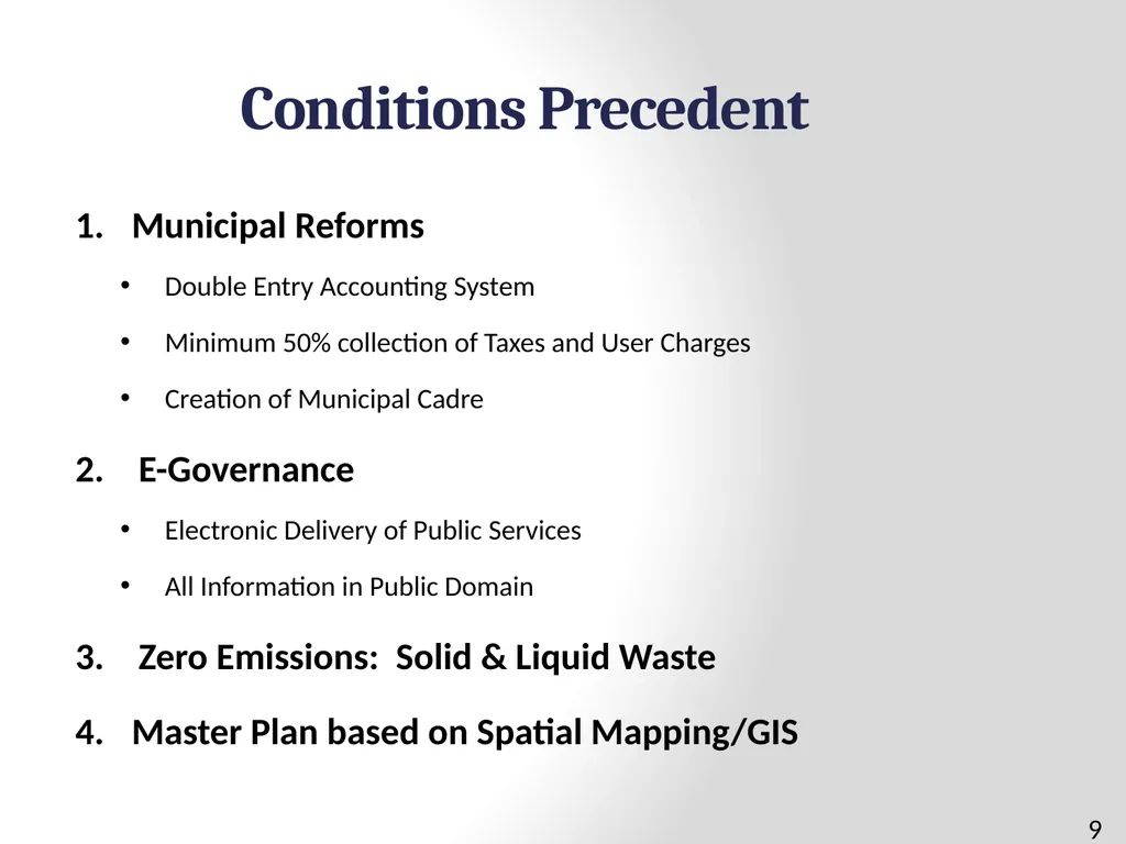 100 SMART CITIES BY 2024 Presentation Outline 2 - slide 9 of 27
