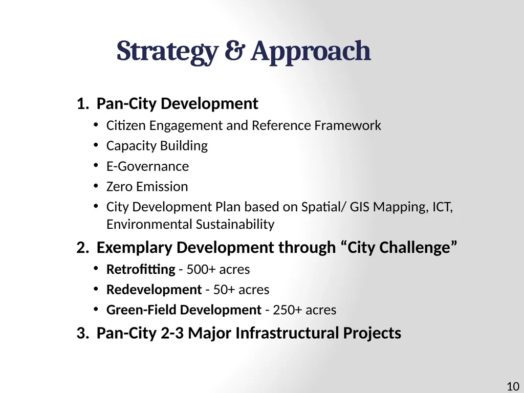 100 SMART CITIES BY 2024 Presentation Outline 2 - slide 10 of 27