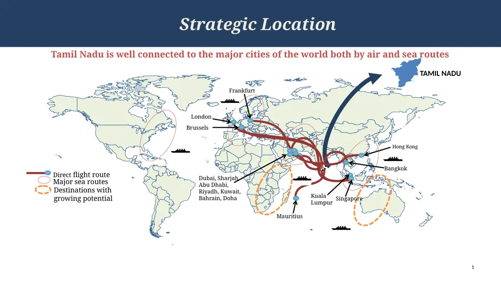 TAMIL NADU AN OPPORTUNITY BECKONS… Advantage India - slide 5 of 22