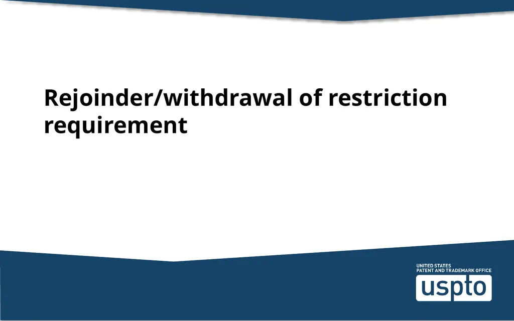 Restriction Practice May 2019 Topics When - slide 93 of 105