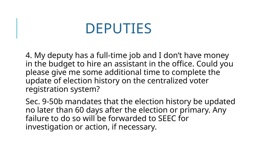 Secretary of the State's Conference and Training - slide 5 of 12