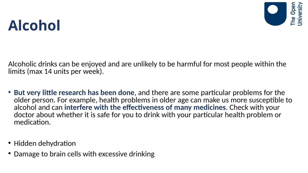 Ageing Well Series Talk 3. Nutritional needs of - slide 28 of 48