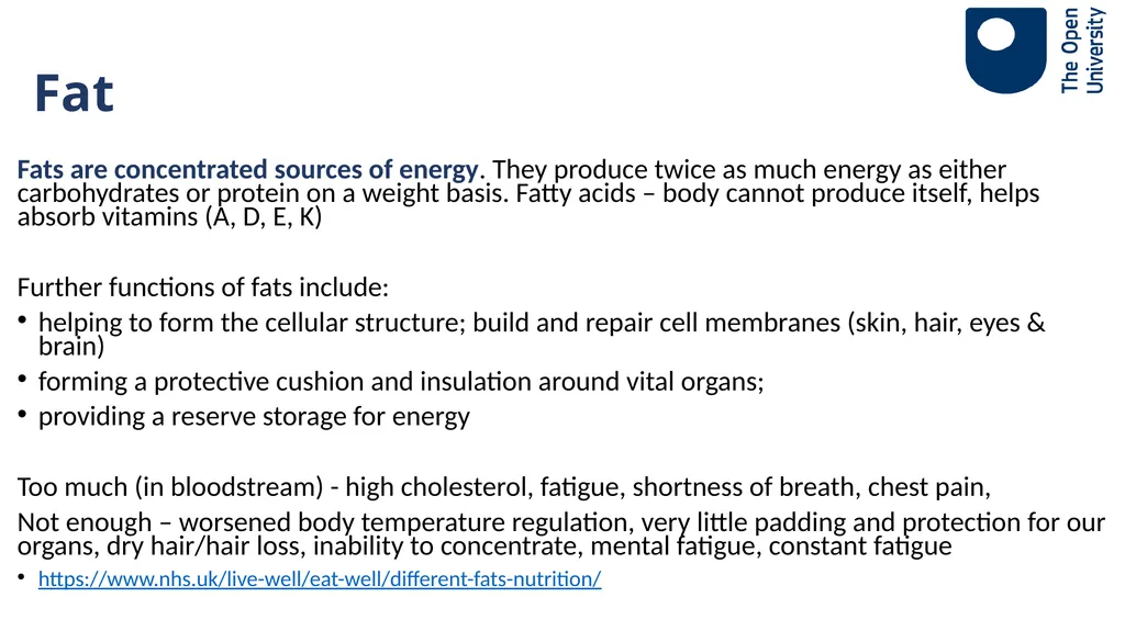 Ageing Well Series Talk 3. Nutritional needs of - slide 11 of 48