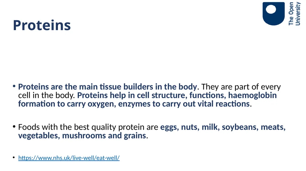 Ageing Well Series Talk 3. Nutritional needs of - slide 10 of 48