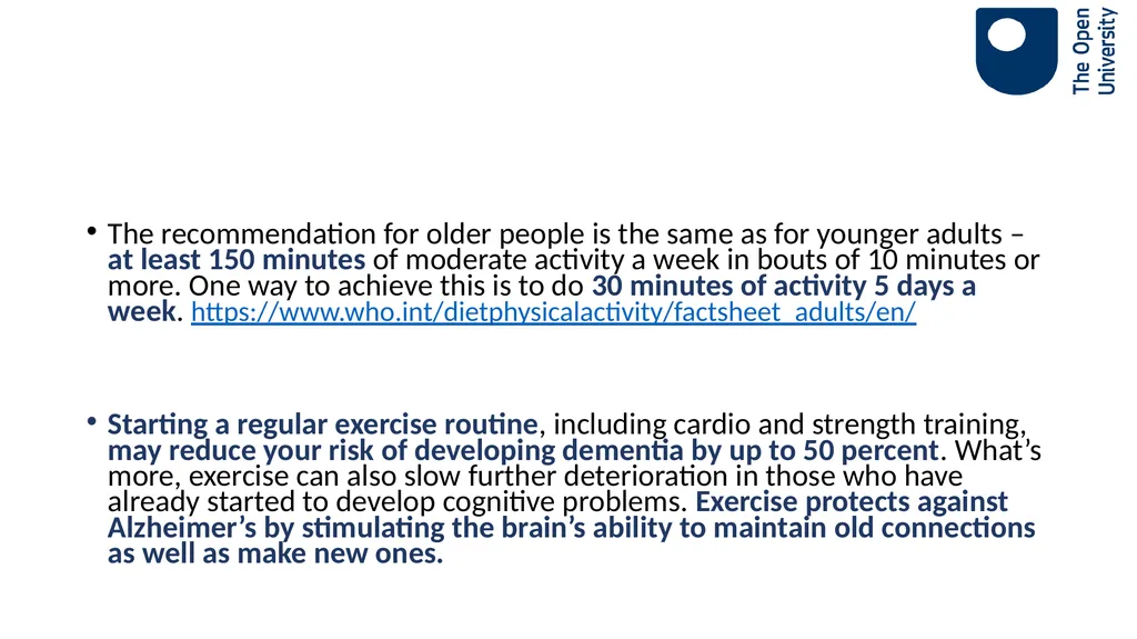 Ageing Well Series Talk 3. Nutritional needs of - slide 37 of 48