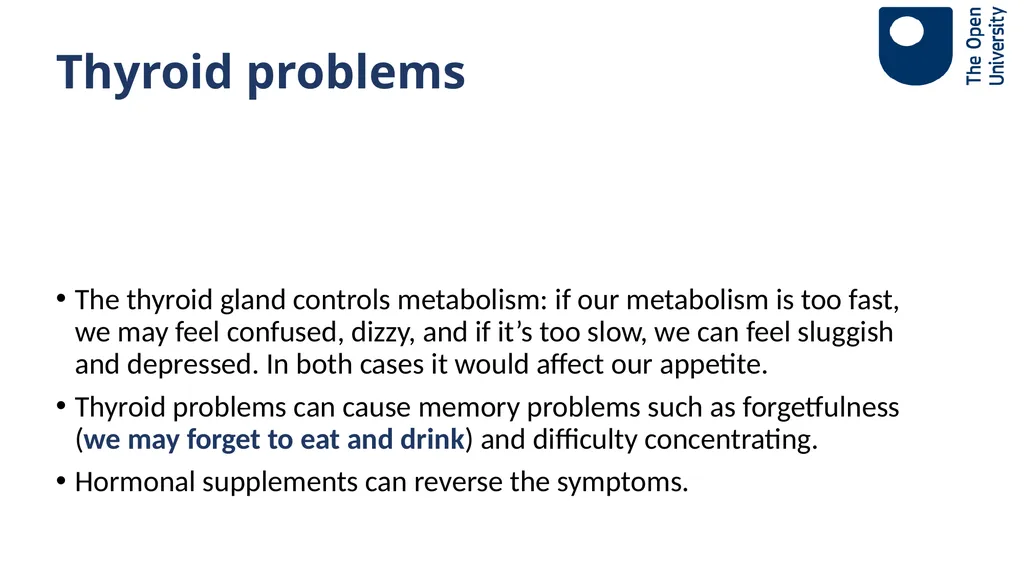 Ageing Well Series Talk 3. Nutritional needs of - slide 32 of 48