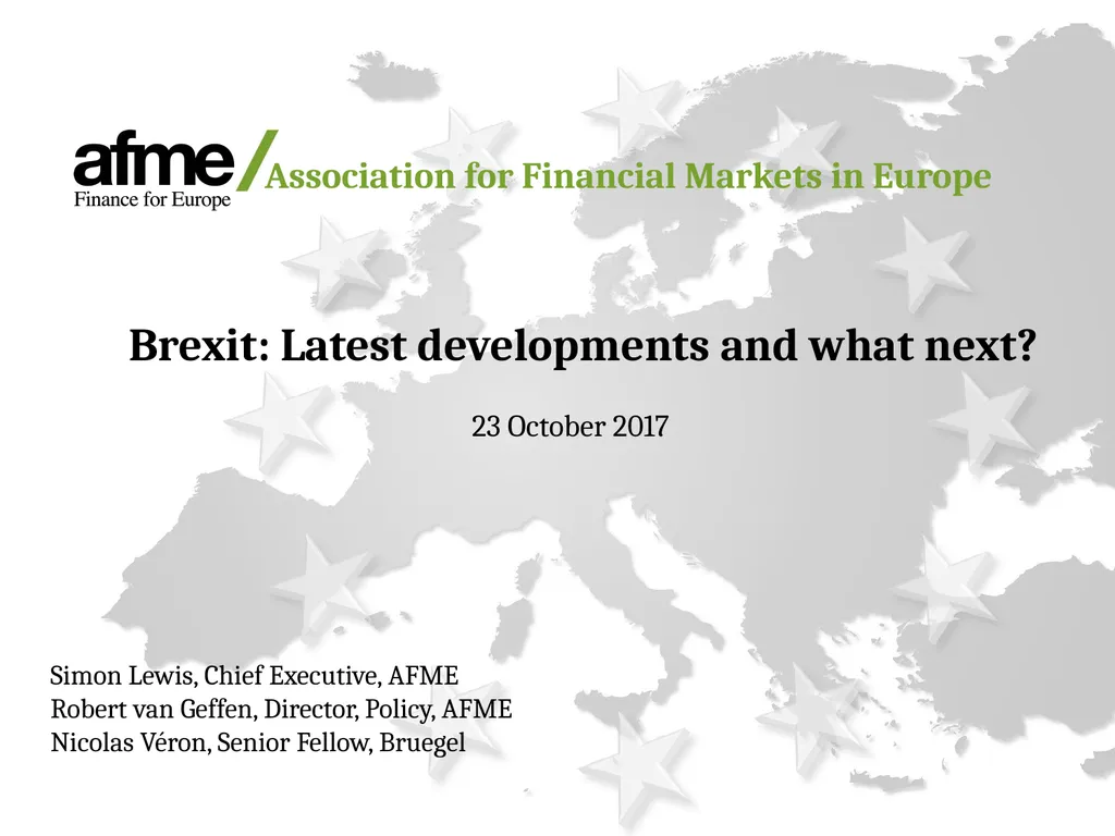 Association for Financial Markets in Europe