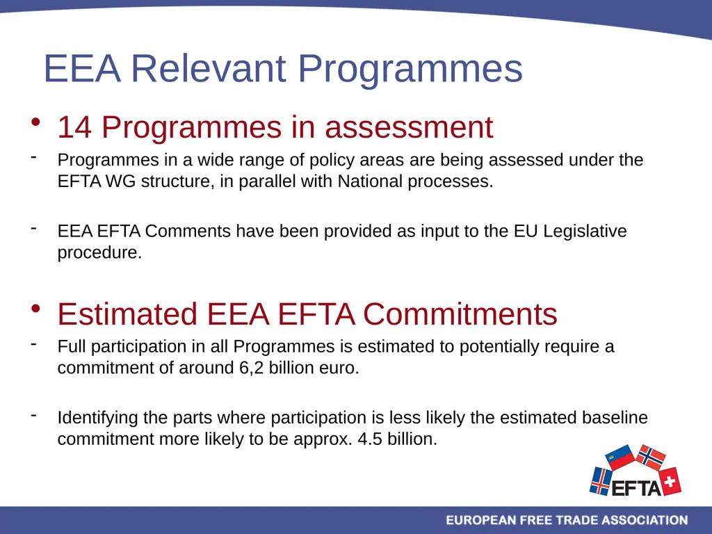 EU/EEA Programmes Multiannual Financial Framework - slide 26 of 28