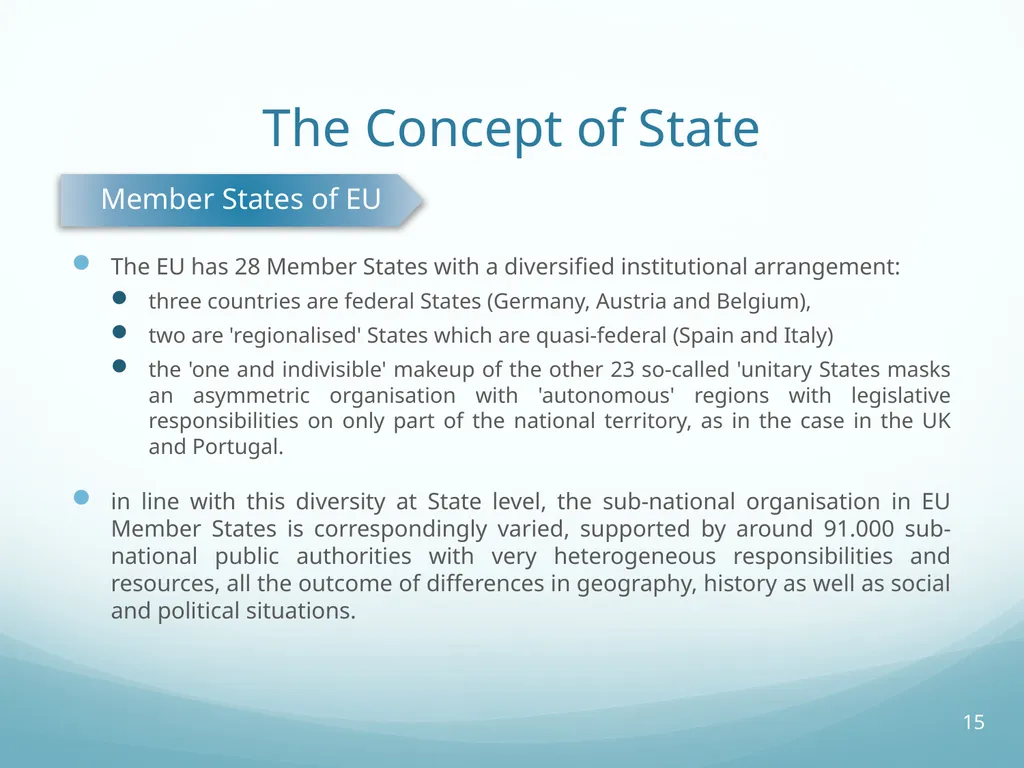 Local Self-Government and Fiscal Decentralisation - slide 15 of 105