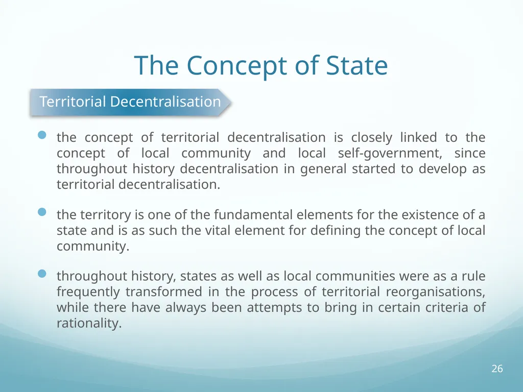 Local Self-Government and Fiscal Decentralisation - slide 26 of 105