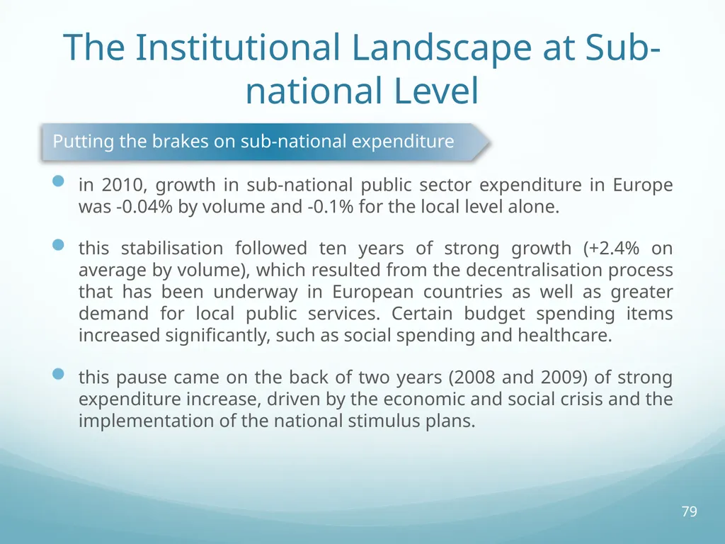 Local Self-Government and Fiscal Decentralisation - slide 79 of 105