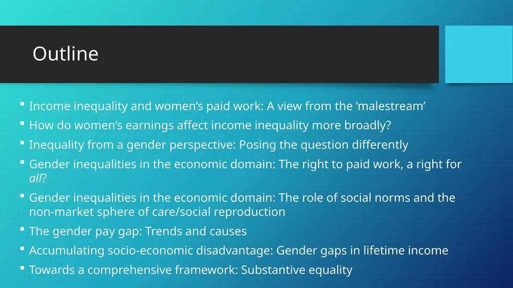 Inequality, Gender and Human Rights Shahra Razavi - slide 2 of 18