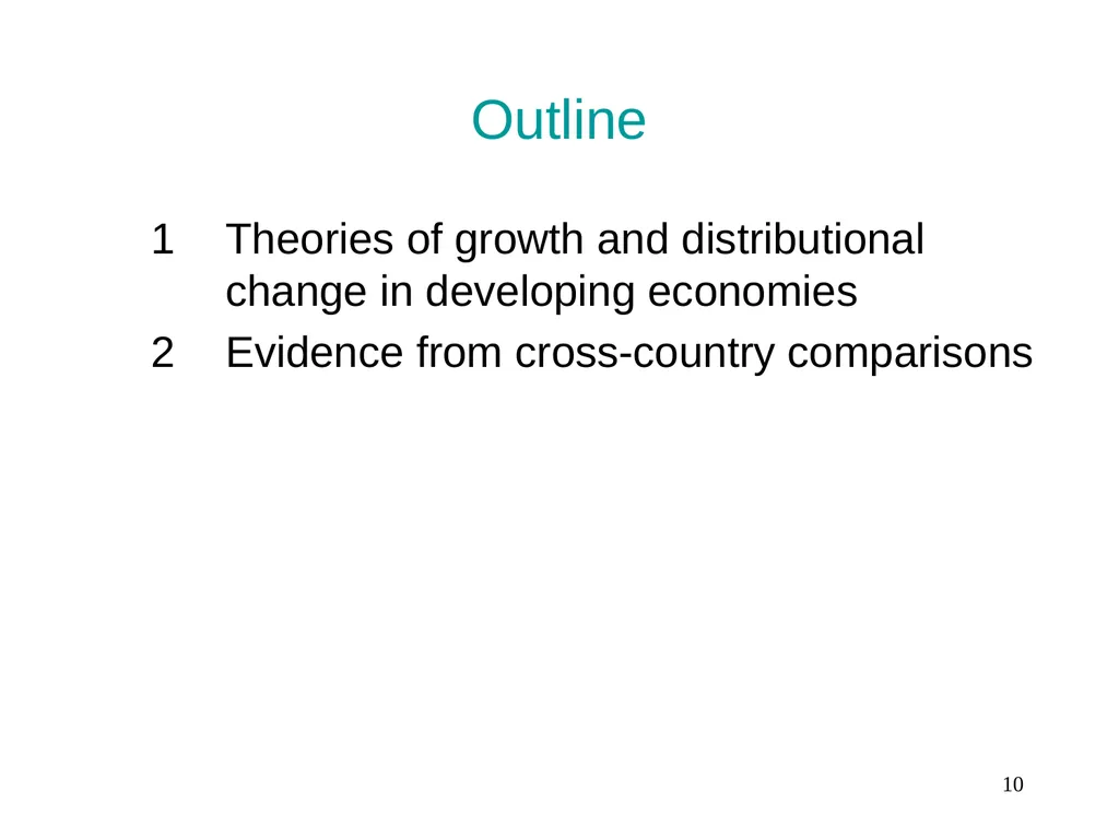 Part 3, Chapter 8 Growth, Inequality and Poverty - slide 10 of 133